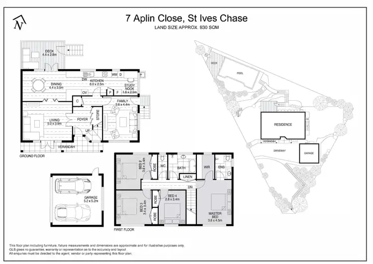 Floorplan of Homely house listing, 7 Aplin Close, St Ives NSW 2075