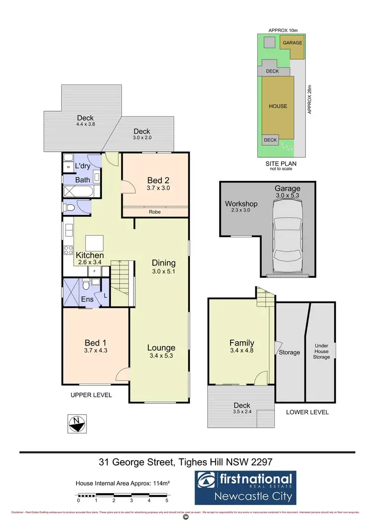 Floorplan of Homely house listing, 31 George Street, Tighes Hill NSW 2297