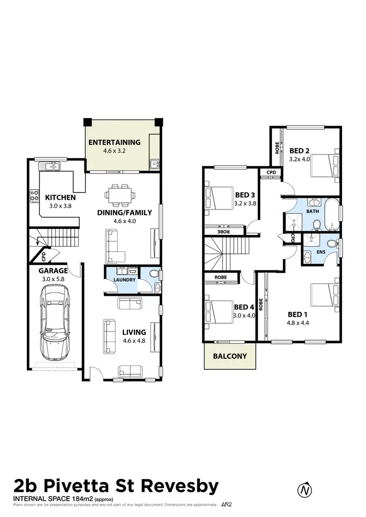 Floorplan of Homely house listing, 2B Pivetta Street, Revesby NSW 2212