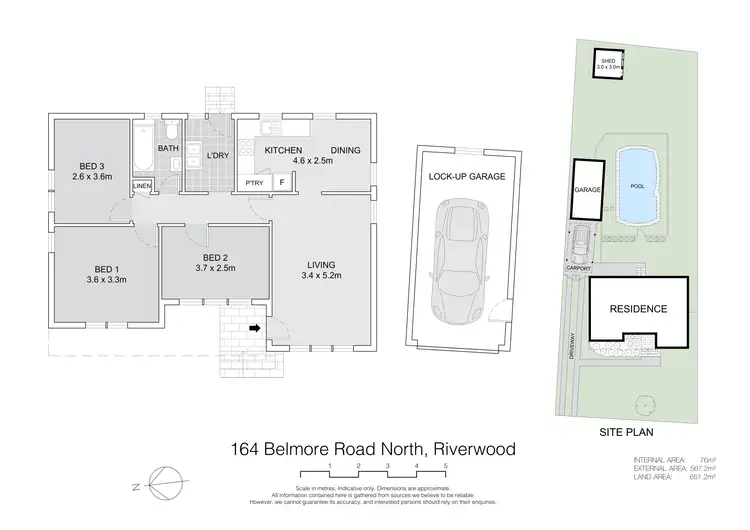 Floorplan of Homely house listing, 164 Belmore Road North, Riverwood NSW 2210