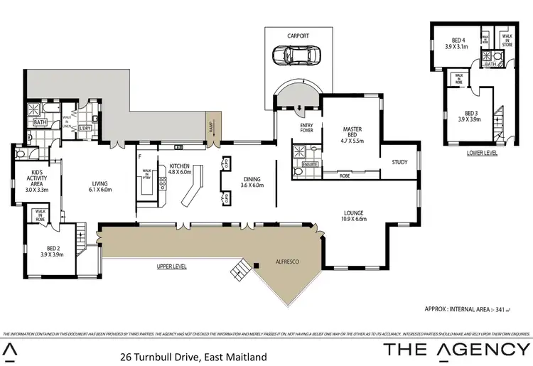 Floorplan of Homely house listing, 26 Turnbull Drive, East Maitland NSW 2323