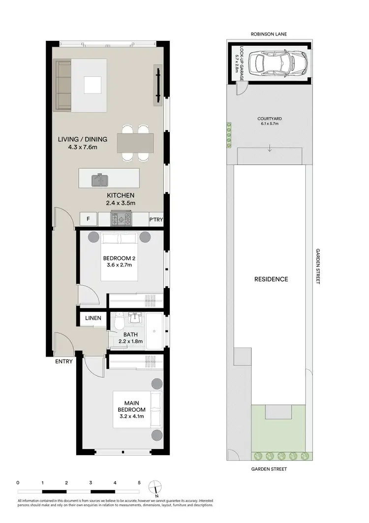 Floorplan of Homely house listing, 21A Garden Street, Eastlakes NSW 2018