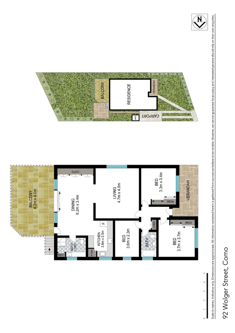 Floorplan of Homely house listing, 92 Wolger Street, Como NSW 2226