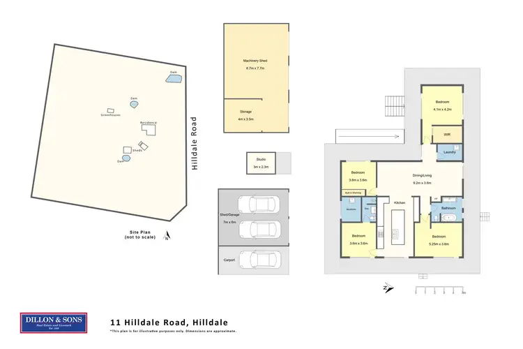 Floorplan of Homely rural property listing, 11 Hilldale Road, Dungog NSW 2420