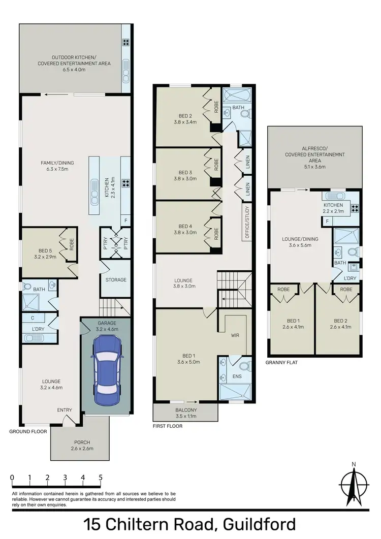 Floorplan of Homely house listing, 15 Chiltern Road, Guildford NSW 2161