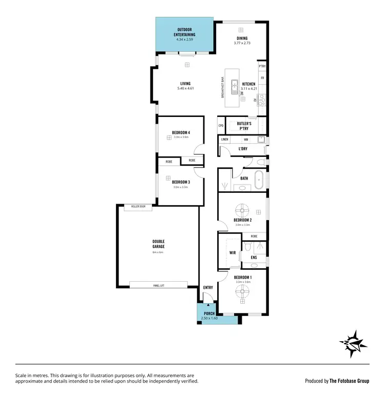 Floorplan of Homely house listing, 13 Osgoode Street, Seaford Heights SA 5169