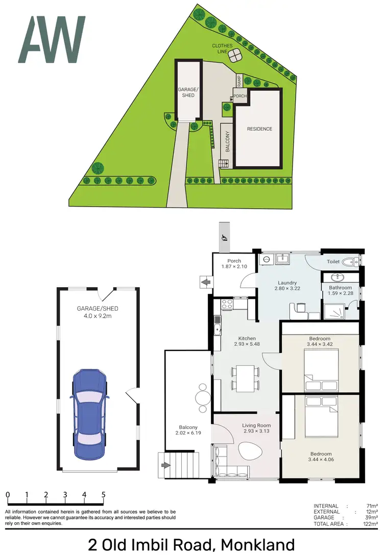 Floorplan of Homely house listing, 2 Old Imbil Road, Monkland QLD 4570