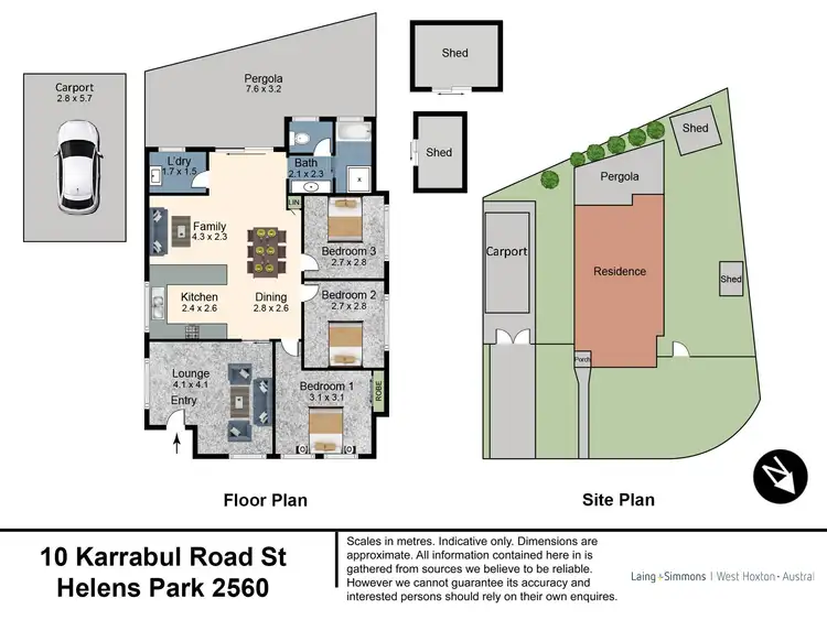 Floorplan of Homely house listing, 10 Karrabul Road, St Helens Park NSW 2560