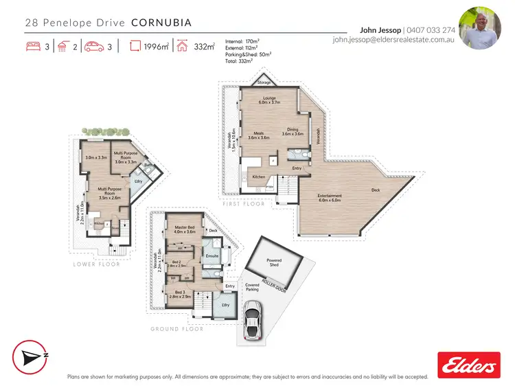 Floorplan of Homely house listing, 28 Penelope Drive, Cornubia QLD 4130