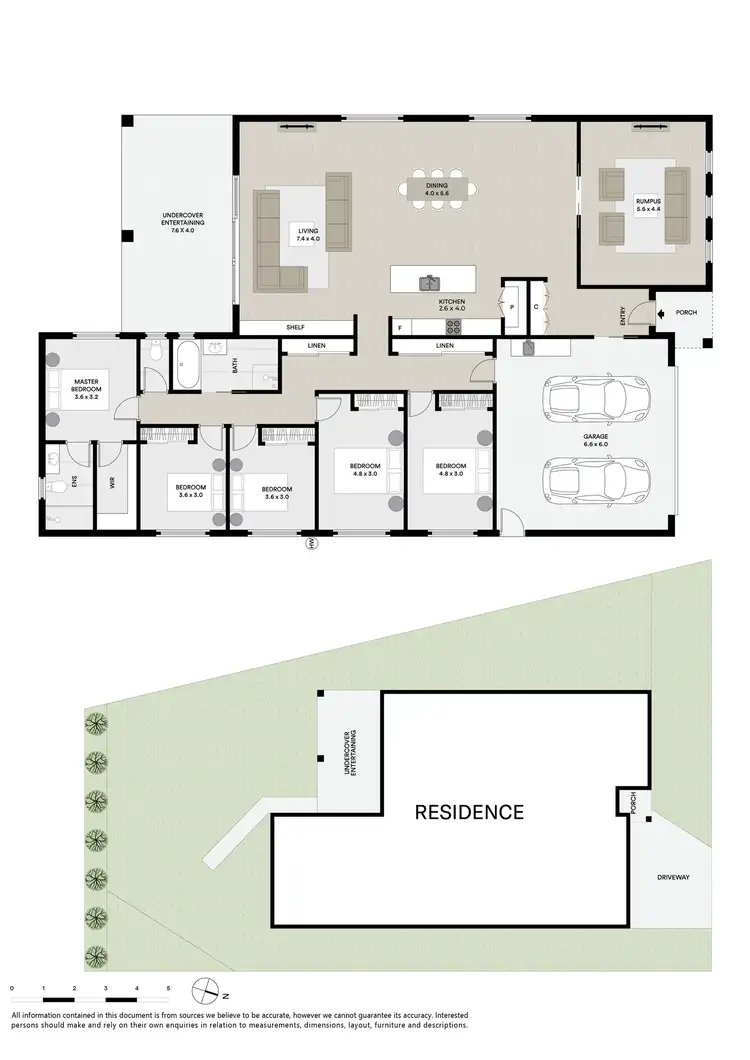 Floorplan of Homely house listing, 4 Bandalong Way, Legana TAS 7277