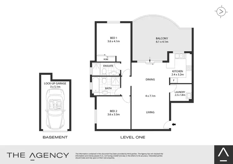 Floorplan of Homely apartment listing, 7/39-43 High Street, Granville NSW 2142