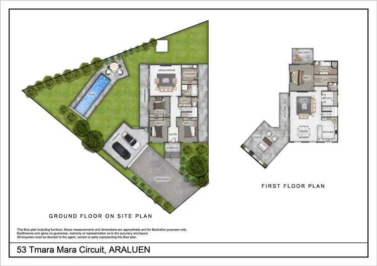 Floorplan of Homely house listing, 53 Tmara Mara Circuit, Araluen NT 870