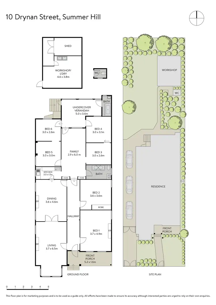 Floorplan of Homely house listing, 10 Drynan Street, Summer Hill NSW 2130