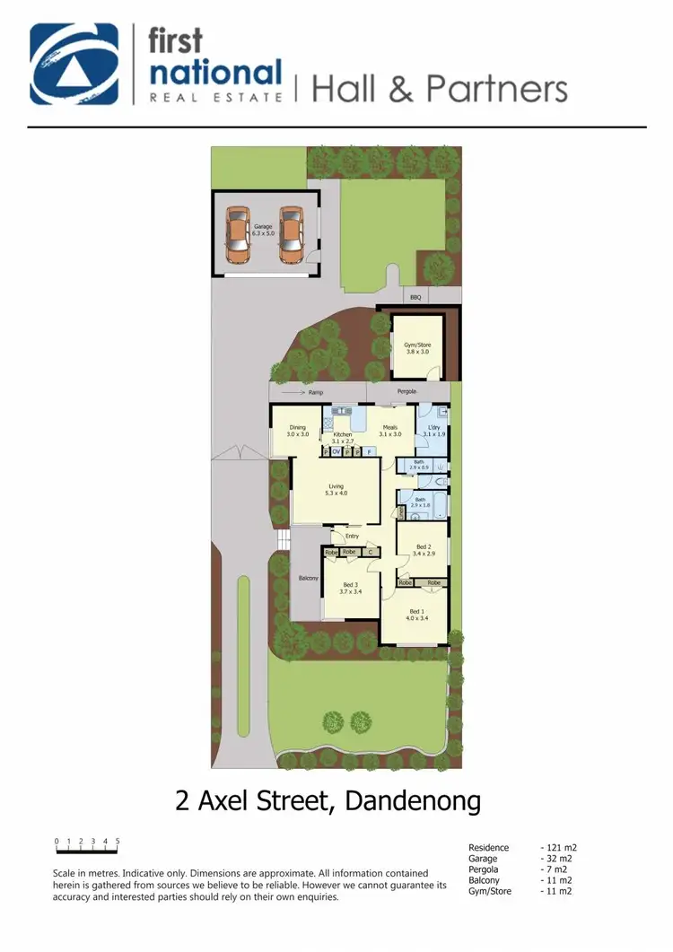 Floorplan of Homely house listing, 2 Axel Street, Dandenong VIC 3175