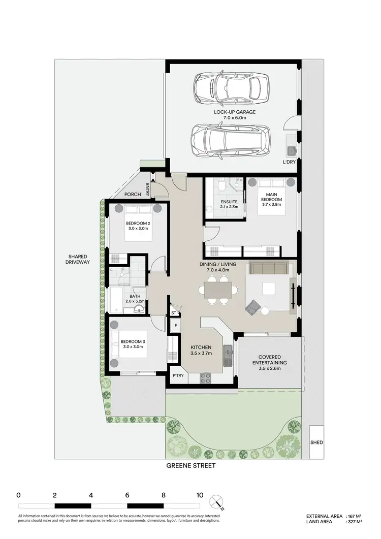 Floorplan of Homely villa listing, 1/23 Greene Street, Woy Woy NSW 2256