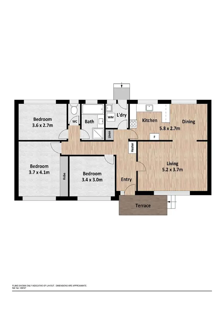 Floorplan of Homely house listing, 28 Wirraway Crescent, Scullin ACT 2614