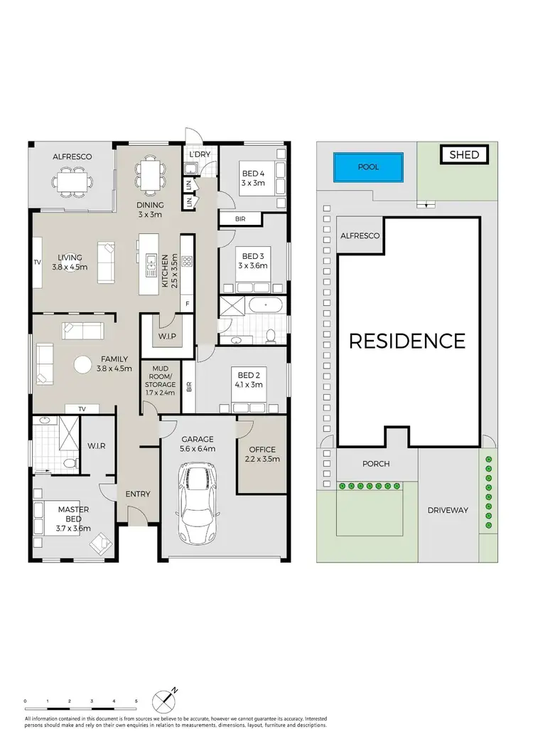 Floorplan of Homely house listing, 3 Iezza Place, Kellyville Ridge NSW 2155
