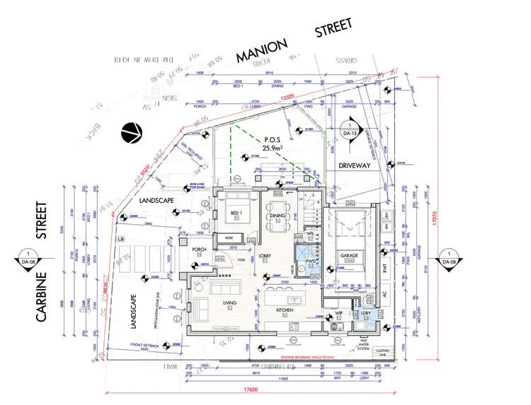 Floorplan of Homely land listing, 13 Carbine Street, Box Hill NSW 2765