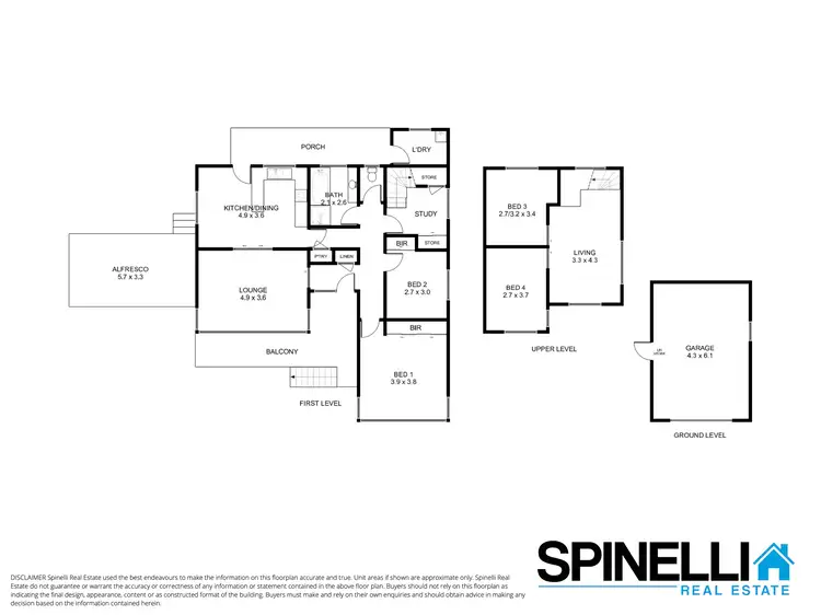 Floorplan of Homely house listing, 1 Durack Avenue, Mount Warrigal NSW 2528