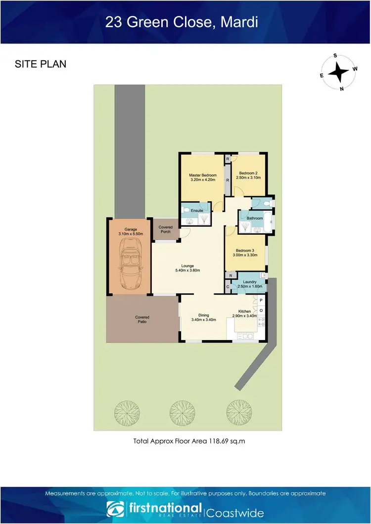 Floorplan of Homely house listing, 23 Green Close, Mardi NSW 2259
