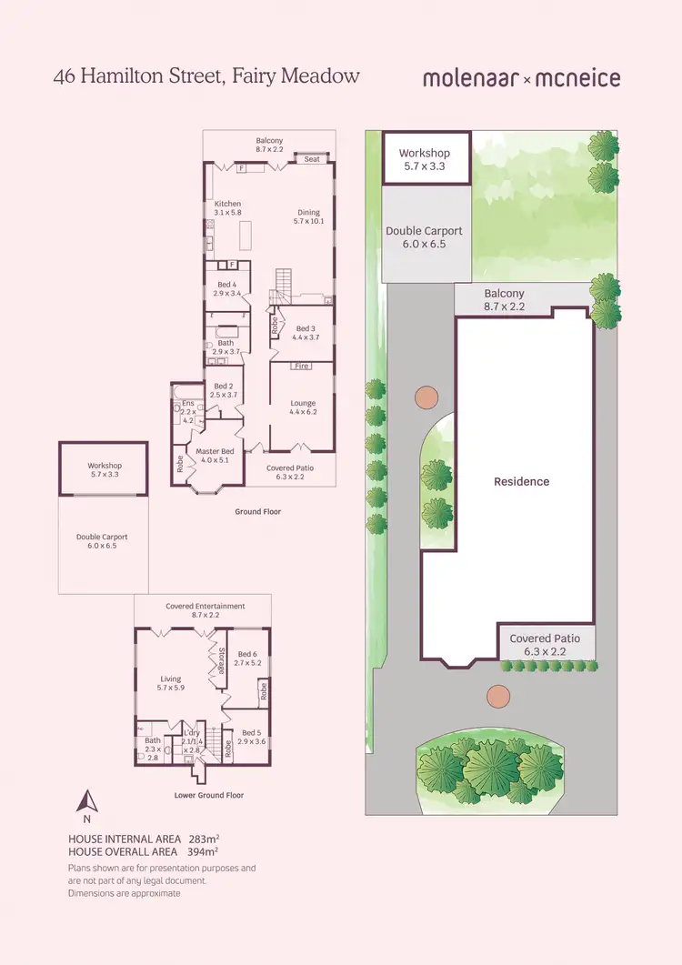 Floorplan of Homely house listing, 46 Hamilton Street, Fairy Meadow NSW 2519