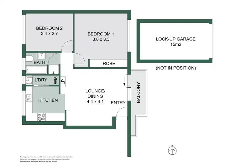 Floorplan of Homely apartment listing, 9/22 Clarke Street, Narrabeen NSW 2101