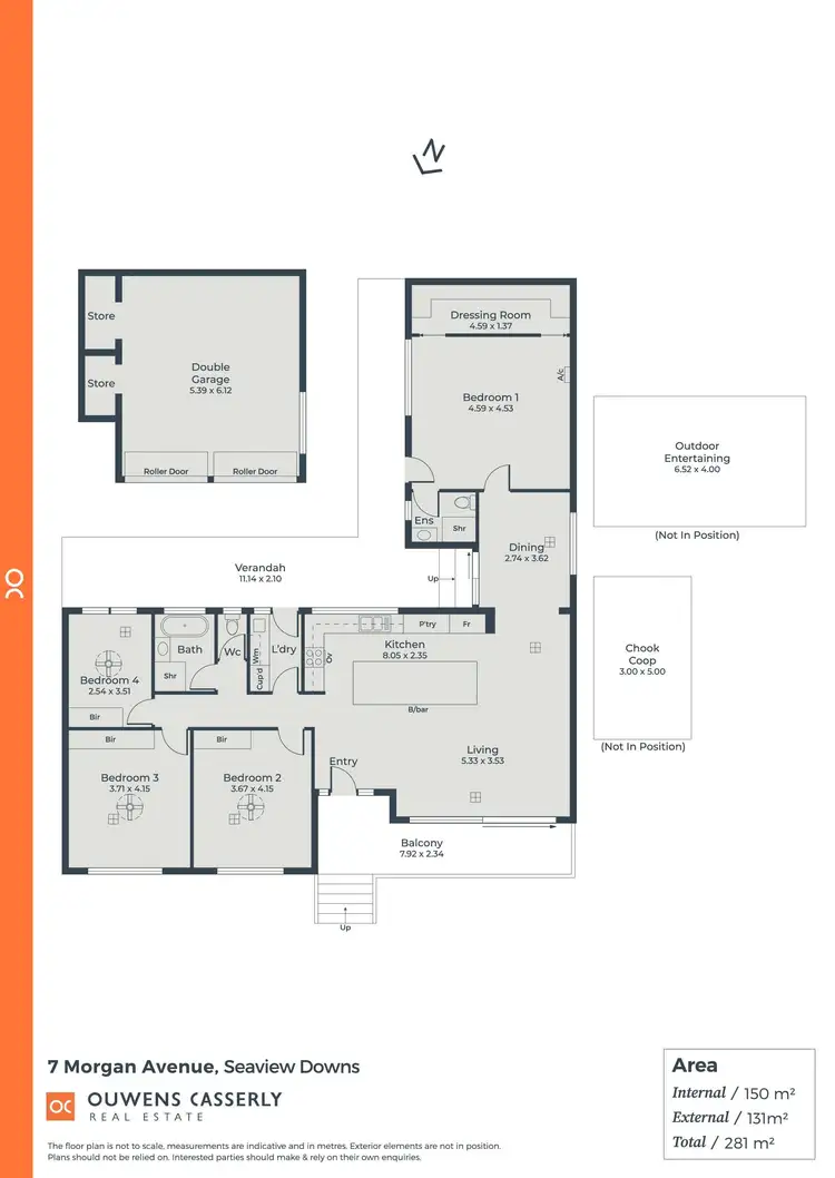 Floorplan of Homely house listing, 7 Morgan Avenue, Seaview Downs SA 5049