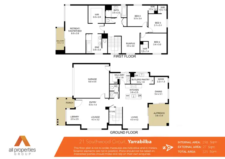Floorplan of Homely house listing, 21 Southwood Circuit, Yarrabilba QLD 4207