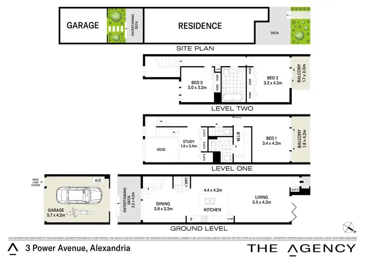 Floorplan of Homely house listing, 3 Power Avenue, Alexandria NSW 2015