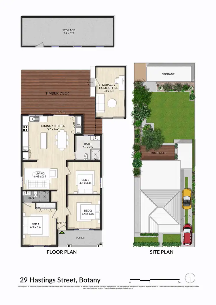 Floorplan of Homely house listing, 29 Hastings Street, Botany NSW 2019
