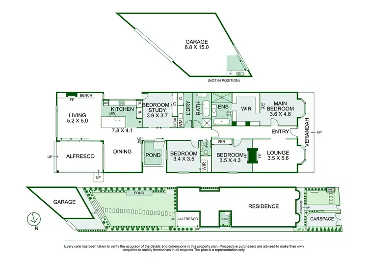 Floorplan of Homely house listing, 34 Agnew Street, Brighton East VIC 3187