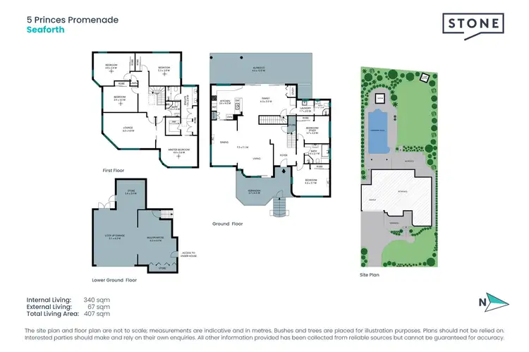 Floorplan of Homely house listing, 5 Princes Promenade, Seaforth NSW 2092