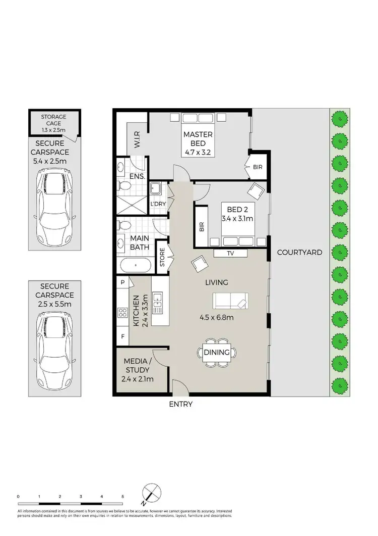 Floorplan of Homely apartment listing, 112/1 Meryll Avenue, Baulkham Hills NSW 2153