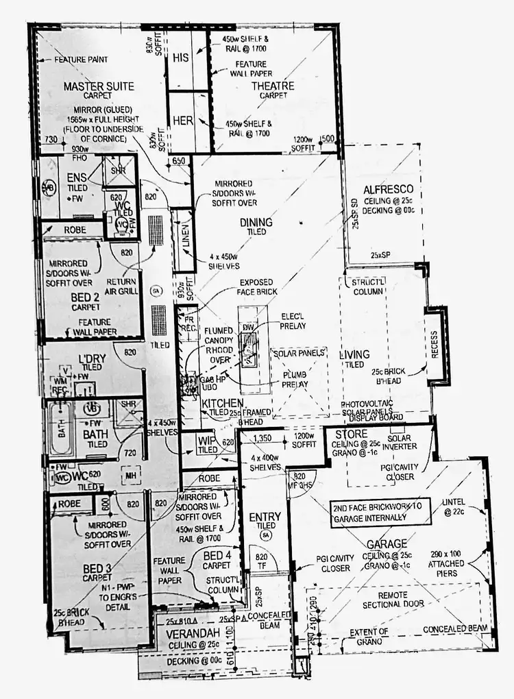Floorplan of Homely house listing, 60 Burdekin Turn, Hilbert WA 6112