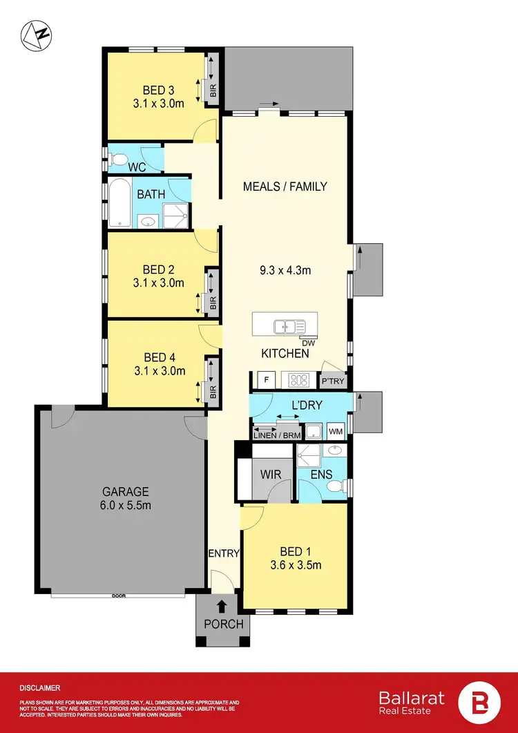 Floorplan of Homely house listing, 87 Kossuth Street, Sebastopol VIC 3356
