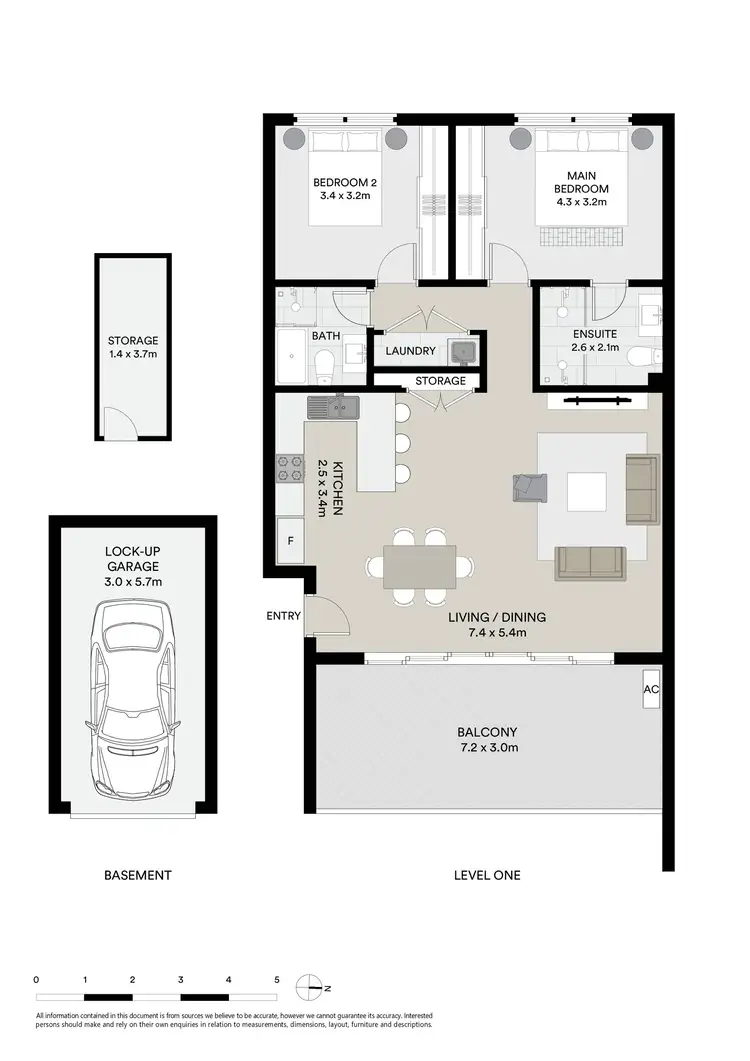 Floorplan of Homely apartment listing, 8/46-48 Beach Street, Kogarah NSW 2217