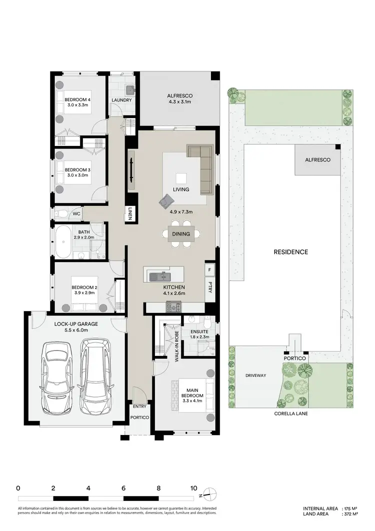 Floorplan of Homely house listing, 13 Corella Road, Armstrong Creek VIC 3217