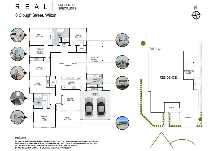 Floorplan of Homely house listing, 6 Clough Street, Wilton NSW 2571