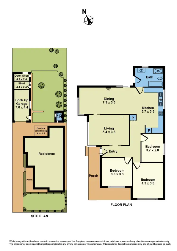 Floorplan of Homely house listing, 256 Glengala Road, Sunshine West VIC 3020