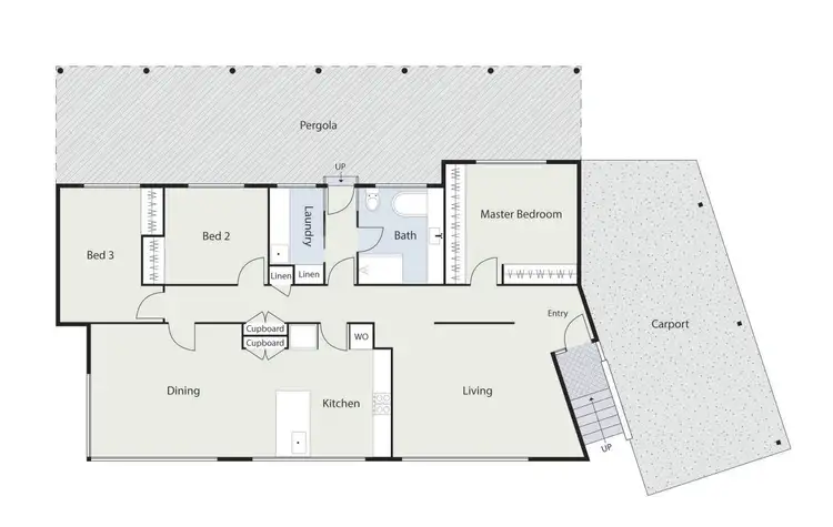 Floorplan of Homely house listing, 8 Goble Street, Hughes ACT 2605