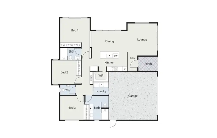 Floorplan of Homely villa listing, 29A Tompson Street, Garran ACT 2605