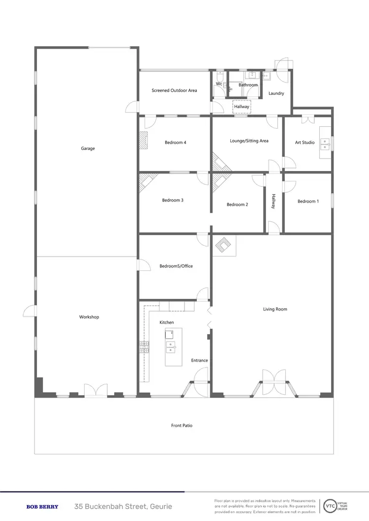 Floorplan of Homely house listing, 35-37 Buckenbah Street, Geurie NSW 2818
