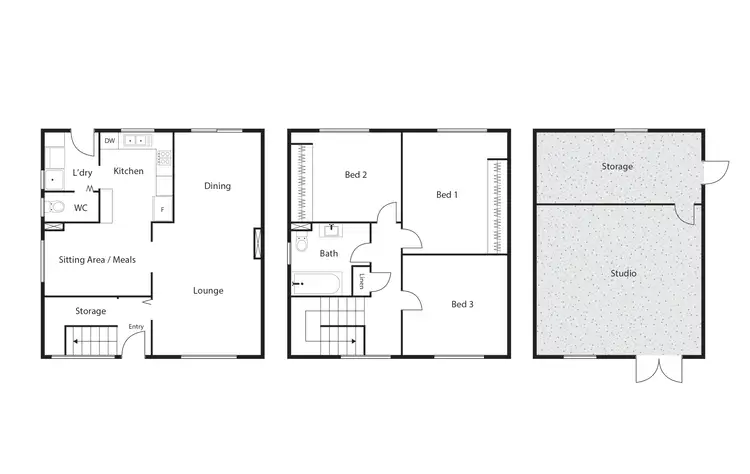 Floorplan of Homely house listing, 23 Carruthers Street, Curtin ACT 2605