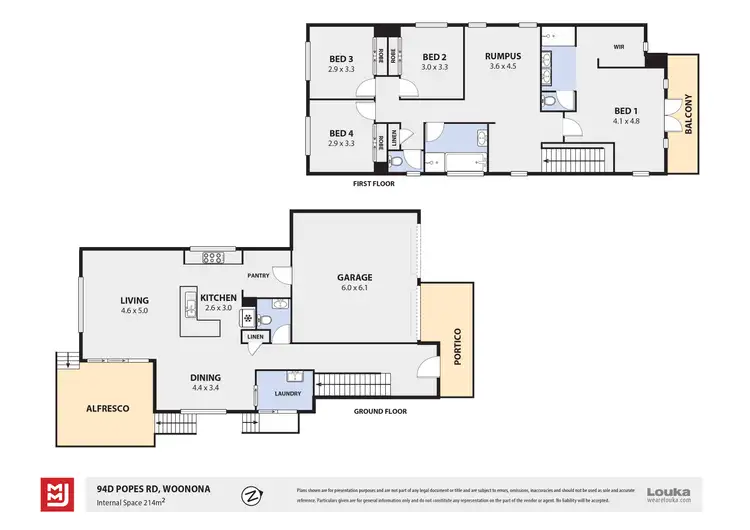 Floorplan of Homely house listing, 94D Popes Road, Woonona NSW 2517