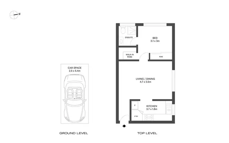 Floorplan of Homely unit listing, 11/4 Adelaide Street, West Ryde NSW 2114