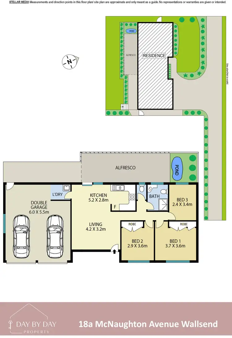 Floorplan of Homely house listing, 18a McNaughton Avenue, Wallsend NSW 2287
