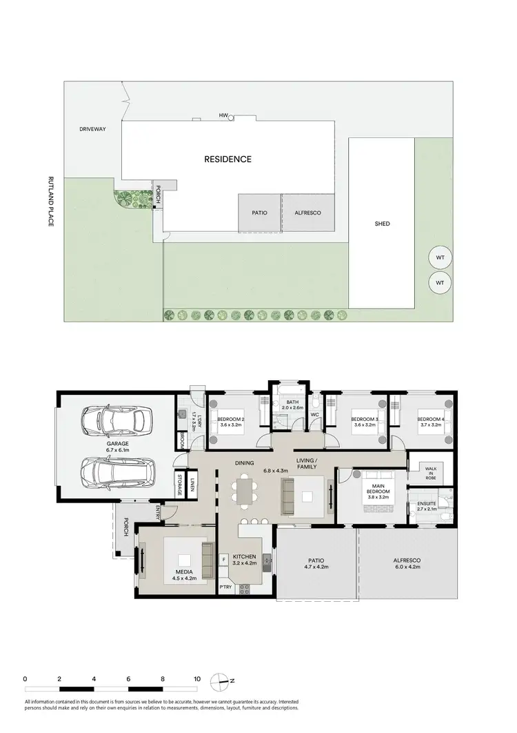 Floorplan of Homely house listing, 11 Rutland Place, Marian QLD 4753