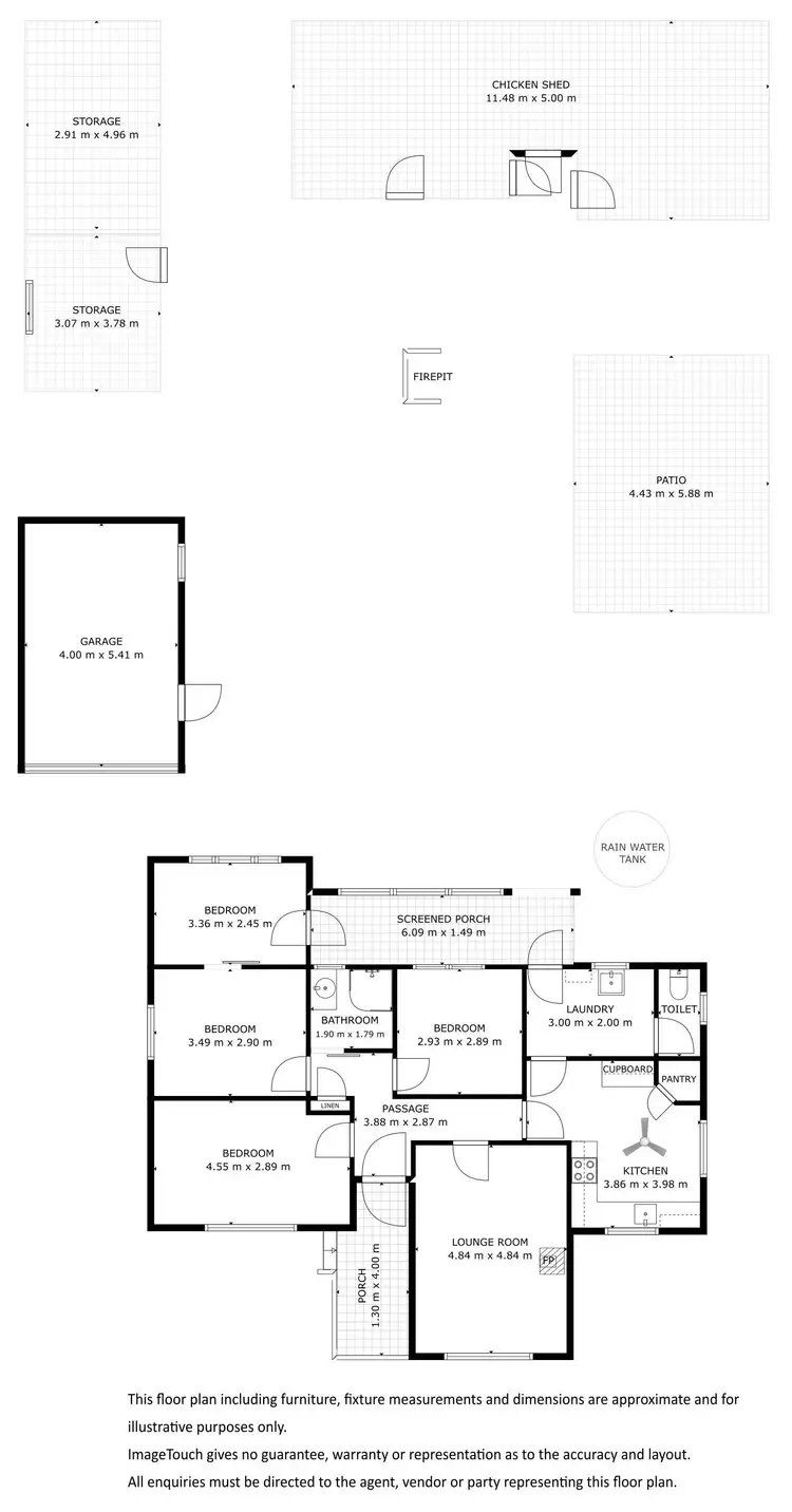 Floorplan of Homely house listing, 33 Mortlock Terrace, Port Lincoln SA 5606