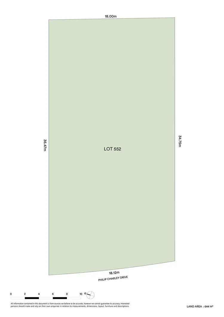 Floorplan of Homely land listing, 151 Philip Charley Drive, Port Macquarie NSW 2444