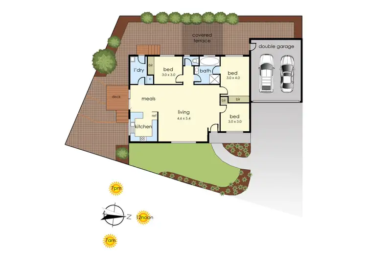 Floorplan of Homely unit listing, 14/25 Potts Road, Langwarrin VIC 3910